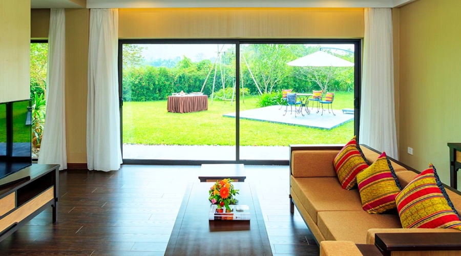 Phong cách thiết kế hiện đại của Serena Resort Hòa Bình